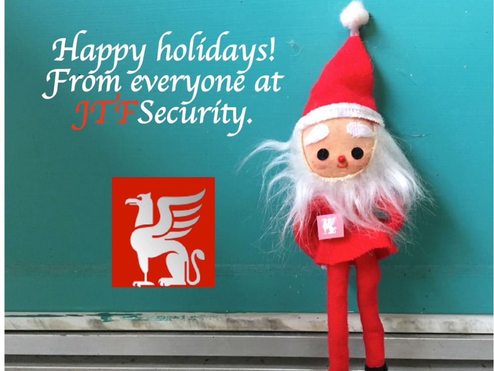 Season’s Greetings from JTFSecurity Group