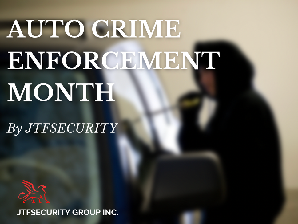 Auto Crime Enforcement Month
